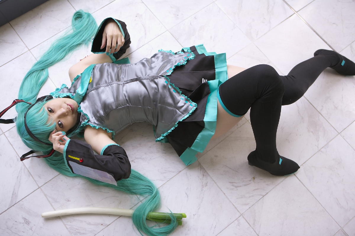 [Cosplay] Vocaloid - Sexy Hatsune Mike(8)